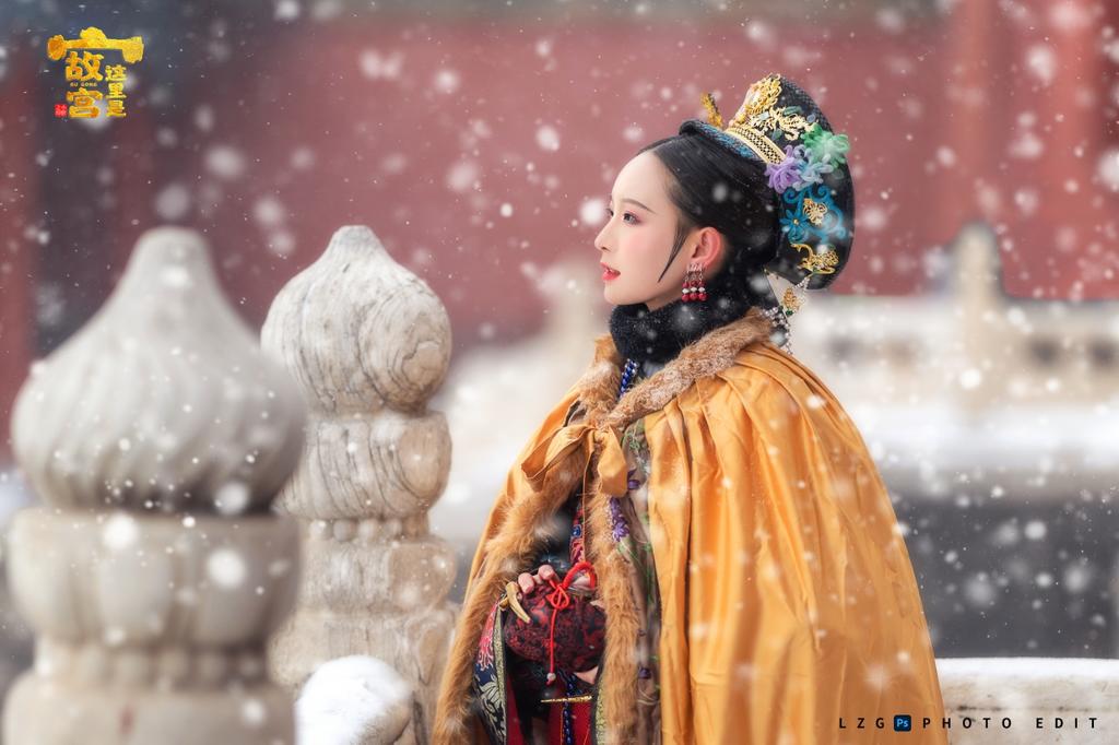 北京故宫里的格格雪天唯美写真